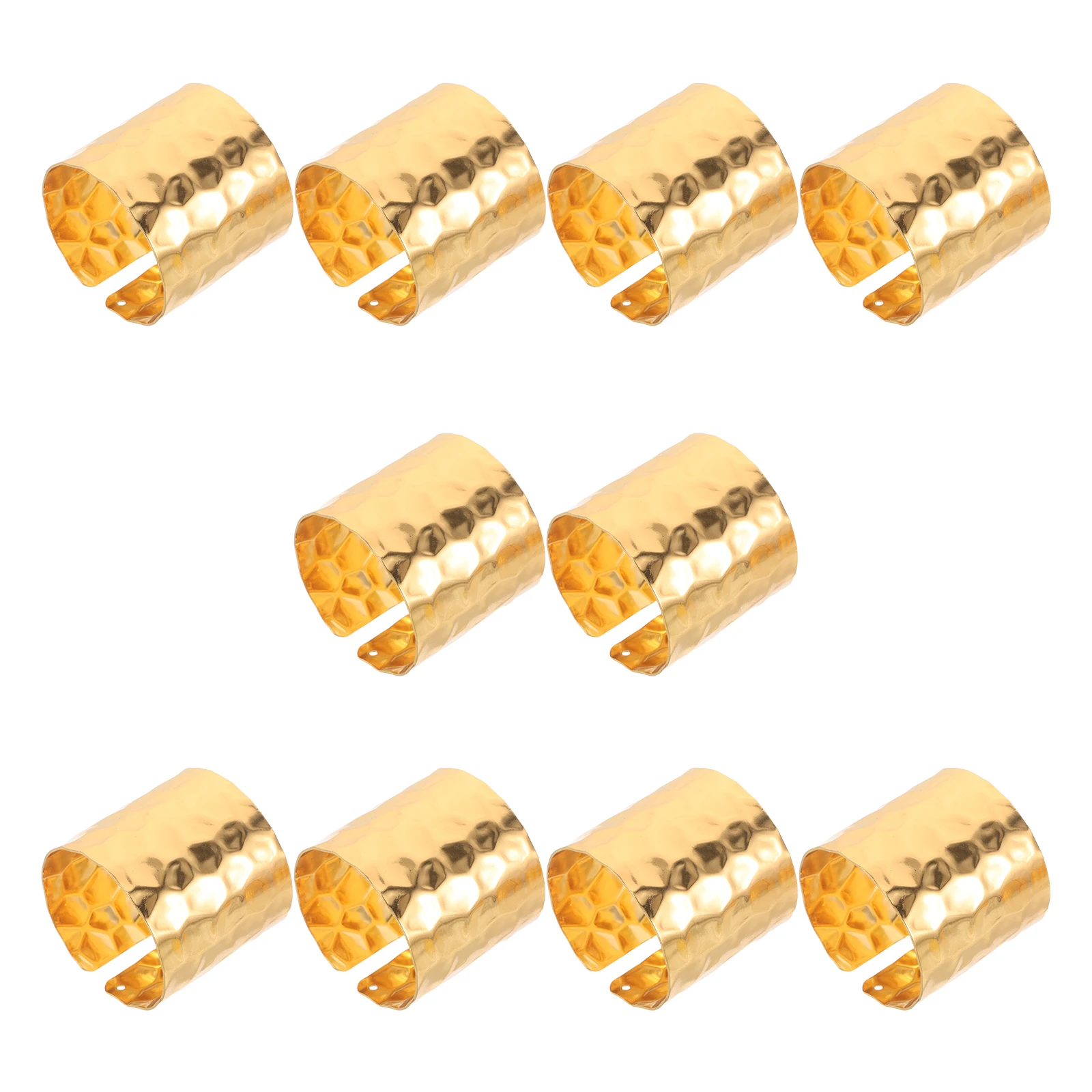 

12 Pcs Napkin Ring Farmhouse Creative Rings Dinner Dining Table Fall Cloth Holder Simple