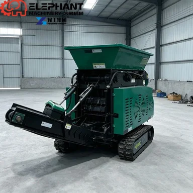 Compact Mini Tracked Jaw Crusher Easy Operation Labor Saving For Urban Concrete Recycling Project Equipment