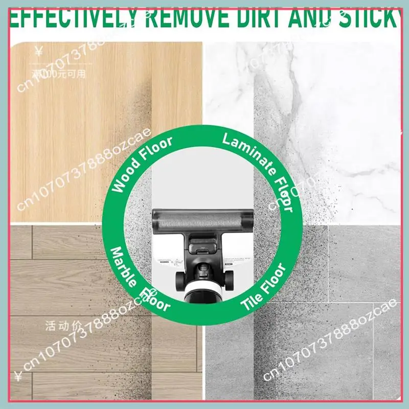 بكرات فرشاة بديلة A26P ومجموعات فلتر HEPA لقطع غيار الملحقات الرطبة والجافة اللاسلكية Tineco Ifloor 3 والأرضية One S3