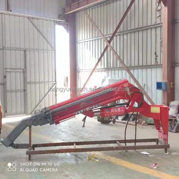 Forklift crane all-in-one flying arm 3 tons 5 tons folding arm small hydraulic lifting truck crane