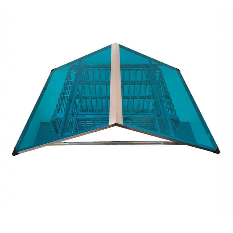 Pet cage special rain sun endurance board sunscreen material dog cage canopy canopy