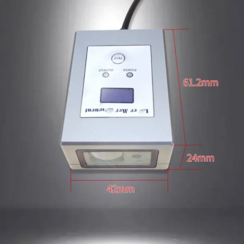 Precision 1mm, Measuring Range 40m Adjustable Long-distance Laser Ranging Displacement Sensor BLP40 Switching Value RS485