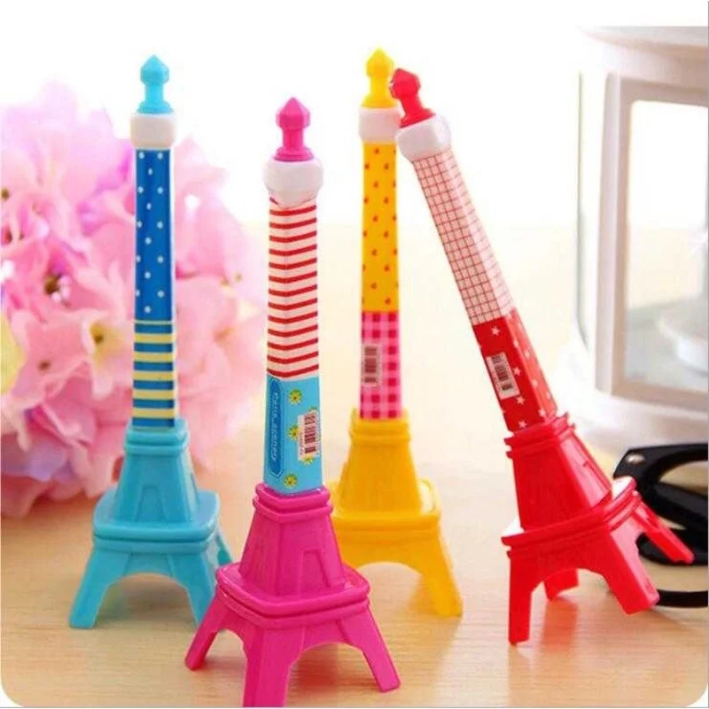 1 Piece Paris Tower Ballpoint Pen France Cute Kawaii School Office Supply Stationery Ellen Brook Creativity Pretty