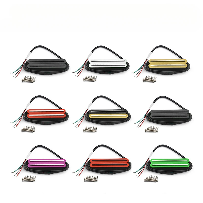 

Звукосниматели Alnico Cobalt класса 2, двухканальные, типа Humbucker, размером с одинарную катушку ST, с магнитами, которые могут быть одинарными.