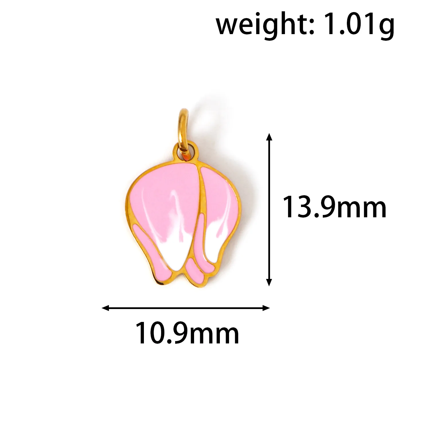 14pcs DIY Mix Stainless Steel Sunflower Cactus  Pendant Jewelry Accessories Bracelet Earrings