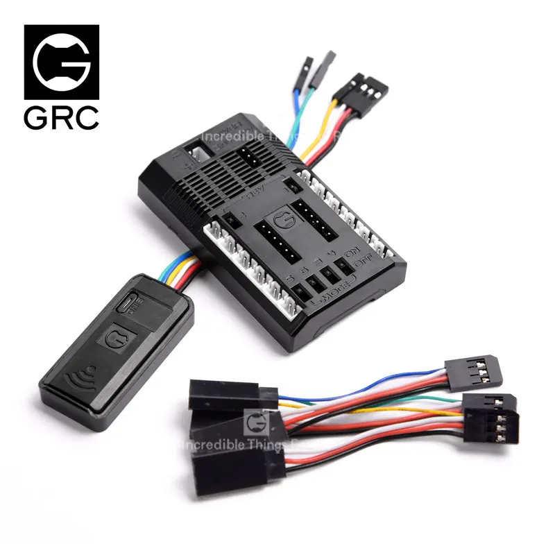 Grc G2 Wireless Linkage Light Control 4-channel Remote Control Climbing Car Drifting Car Big Foot Light Control