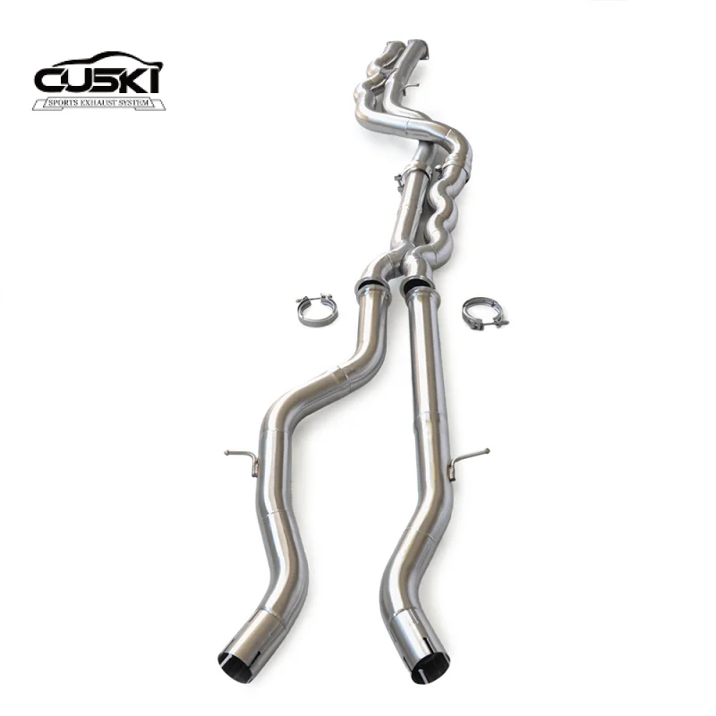 

Stainless Steel Exhaust Parts for BMW M3/M4 F80 F82 F83 S55 3.0T 2014-2019 High-performance Exhaust Middle Pipe