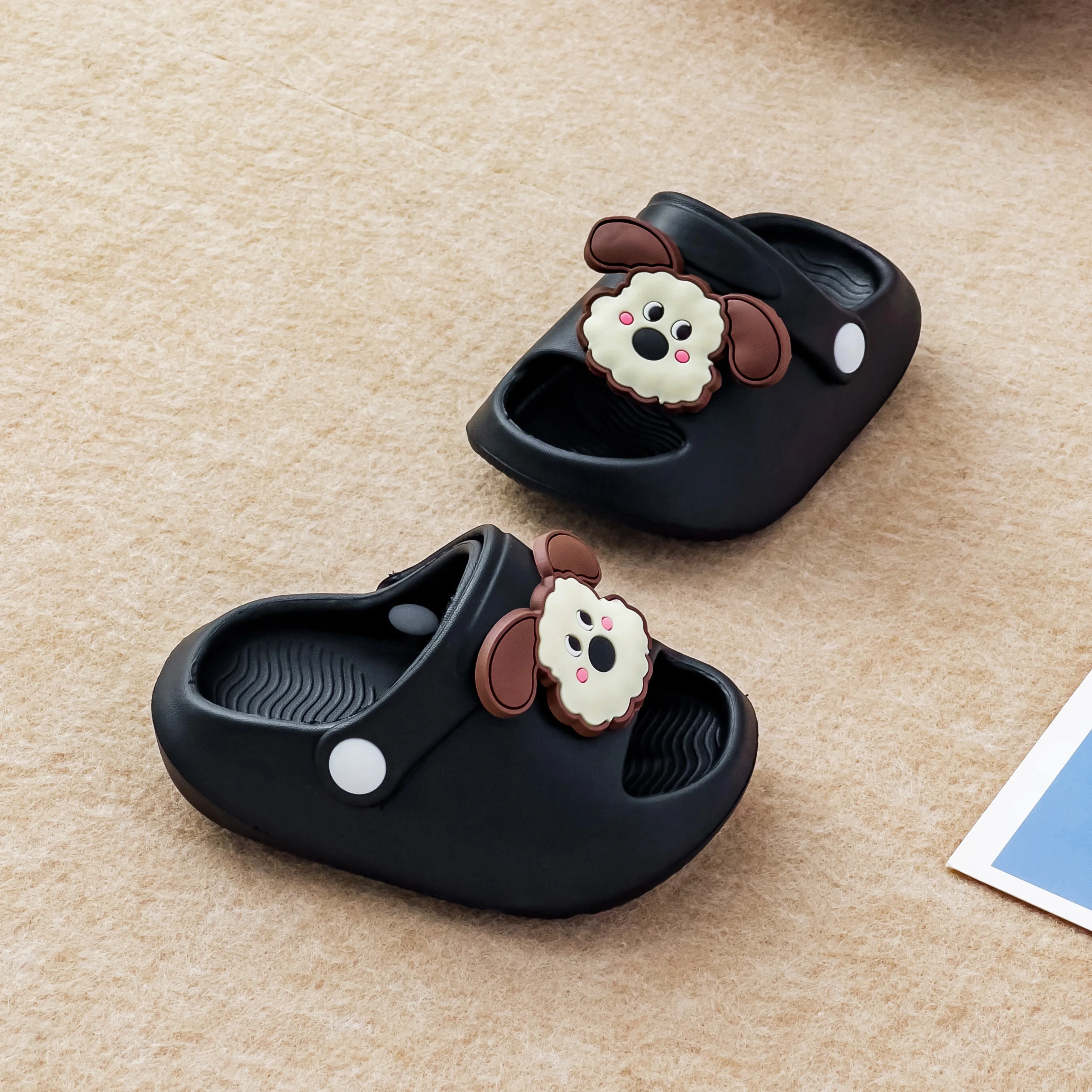 

Zhongda детские крутые тапочки для родителей и детей, милая детская обувь с героями мультфильмов для мальчиков и девочек, летние детские тапочки