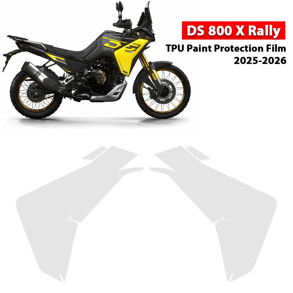 PPF Motorcycle Anti-scratch Transparent Protective Film For VOGE DS 800 X DS800X Rally 2025- TPU Paint Protection Film Bodykit