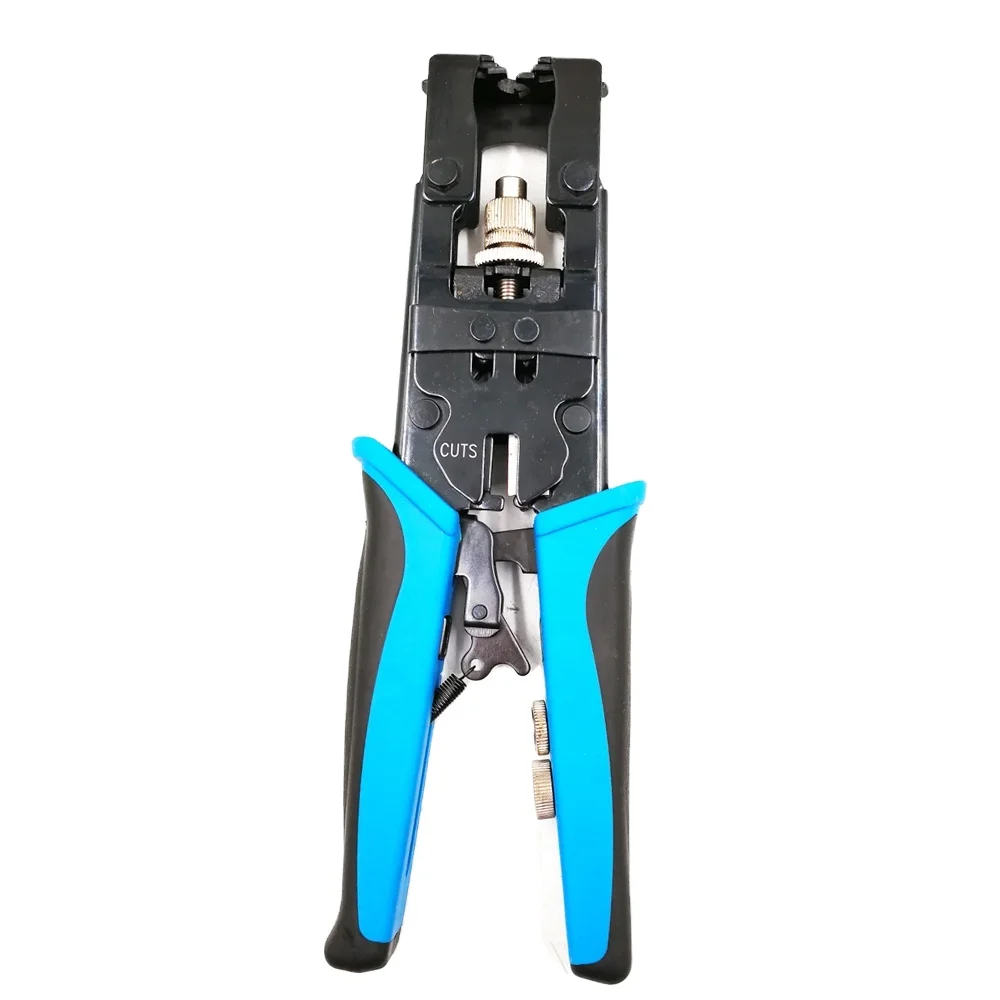 F/BNC/RCA Compression Crimping Tools Bnc Netline Cable Coaxial Lan Cable Crimper