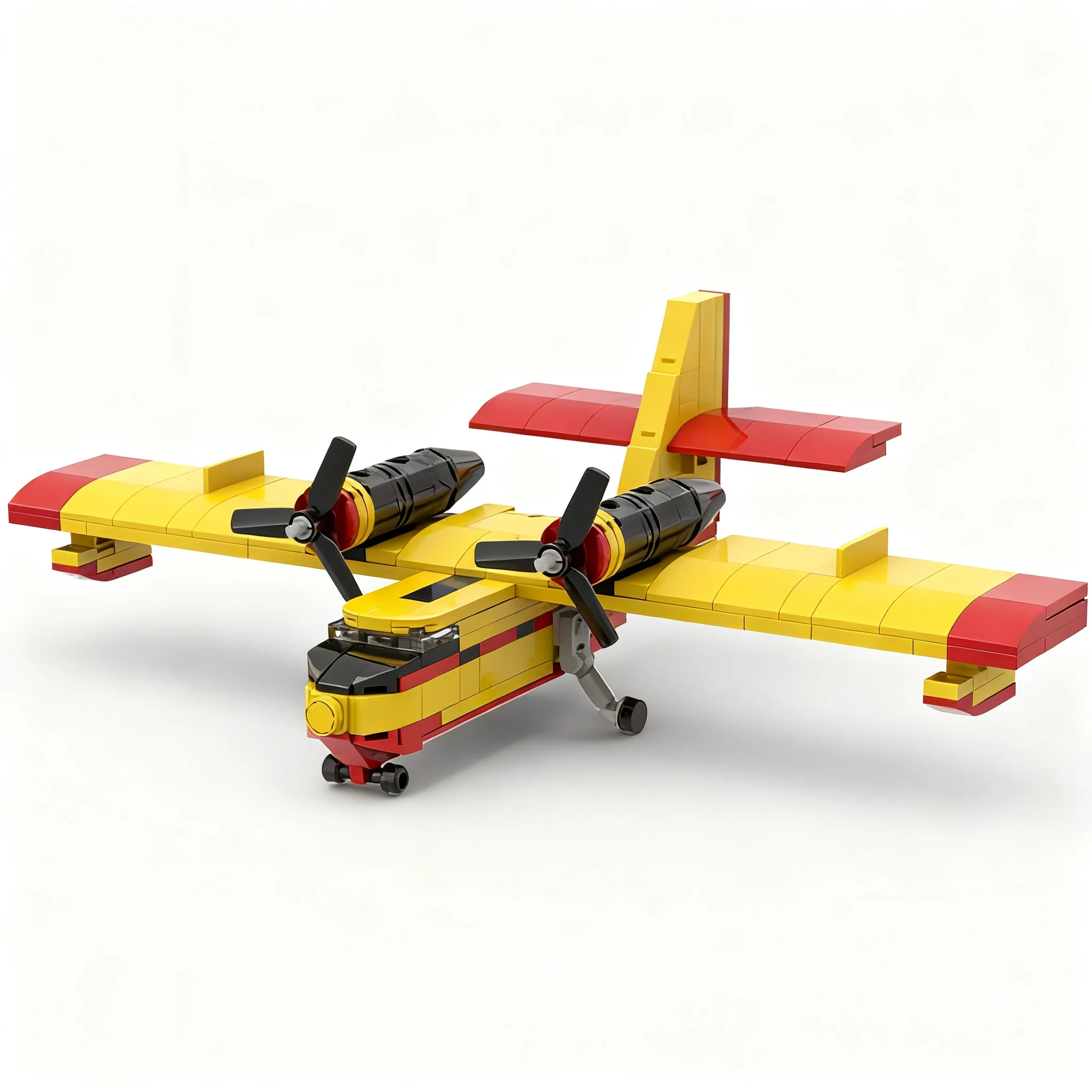 276pcs MOC Other Canadair CL-215 1 110 scale Model Christmas Gift DIY Office Desk Ornament And Creative Tabletop