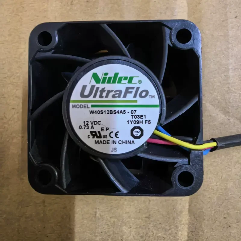 for Nidec UltraFlo W40S12BS4A5-07 High Performance Cooling Fan for Computer Server Industrial Equipment Quiet Operation