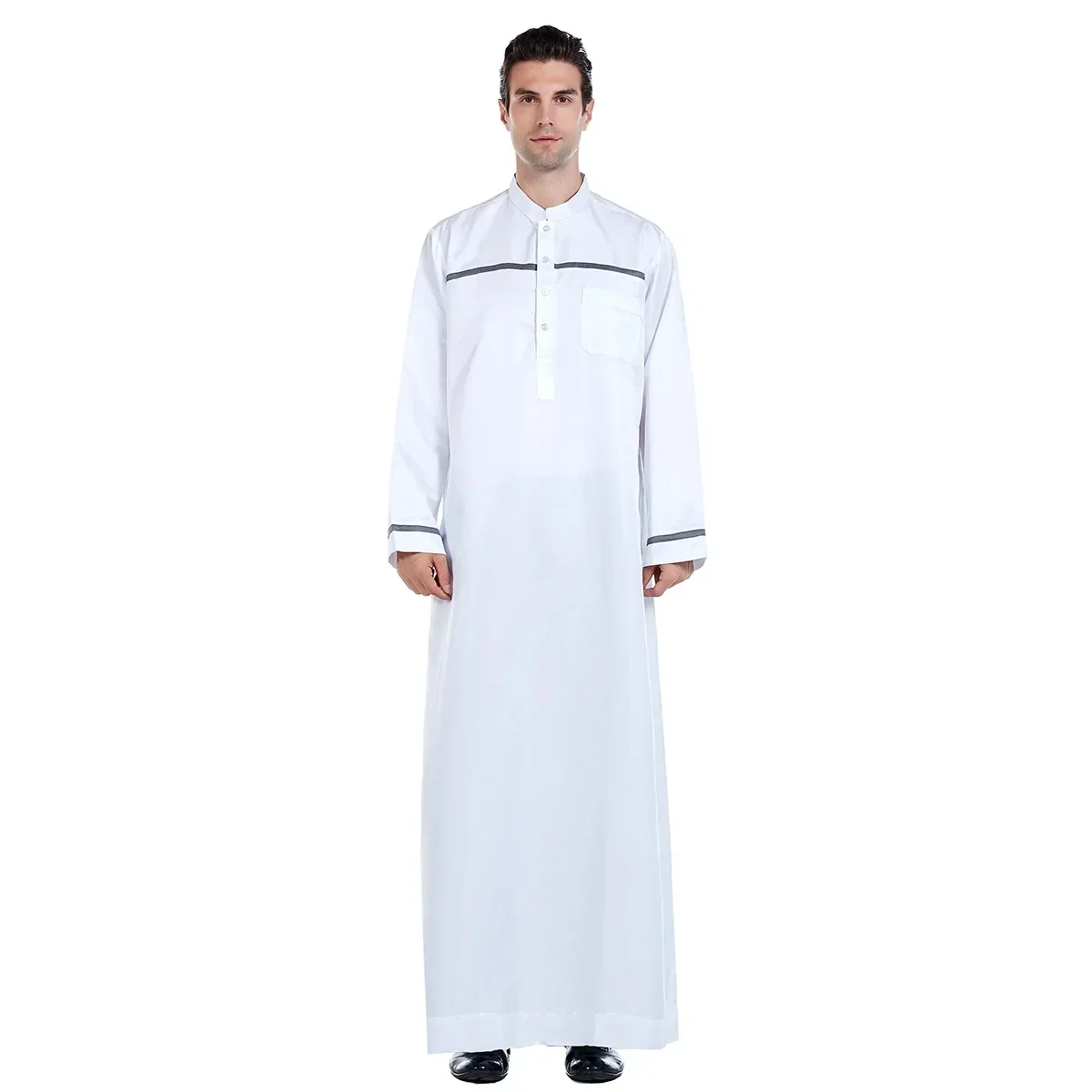 Abaya Abiti musulmani da uomo, Pakistan, Arabo, Dubai Abiti musulmani monoposto per il tempo libero all'aperto, Turchia, Marocco musulmano S-3XL