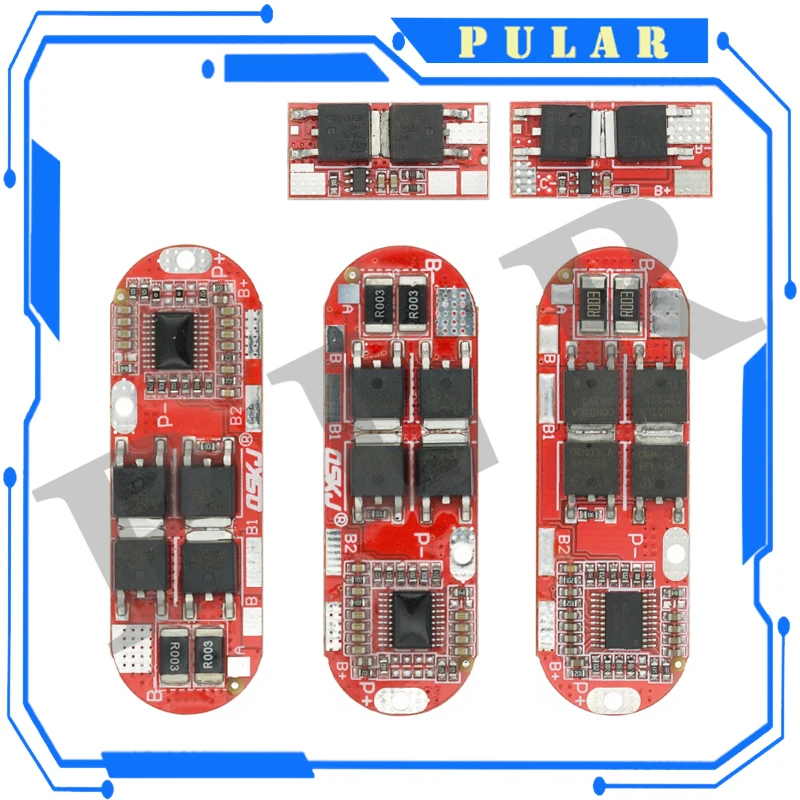 3 PCs 18650 Li-ion PLR Lithium Battery Protection Board 1S 2S 10A 3S 4S 5S 25A BMS Charging Module PCM Polymer Lipo Cell PCB