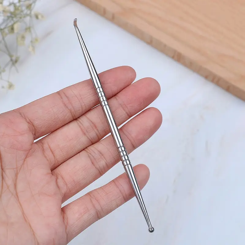 

11/13cm Acupuncture Point Probe Stainless Steel Auricular Point Pen Health Care Beauty Ear Reflex Zone Massage Needle Detection