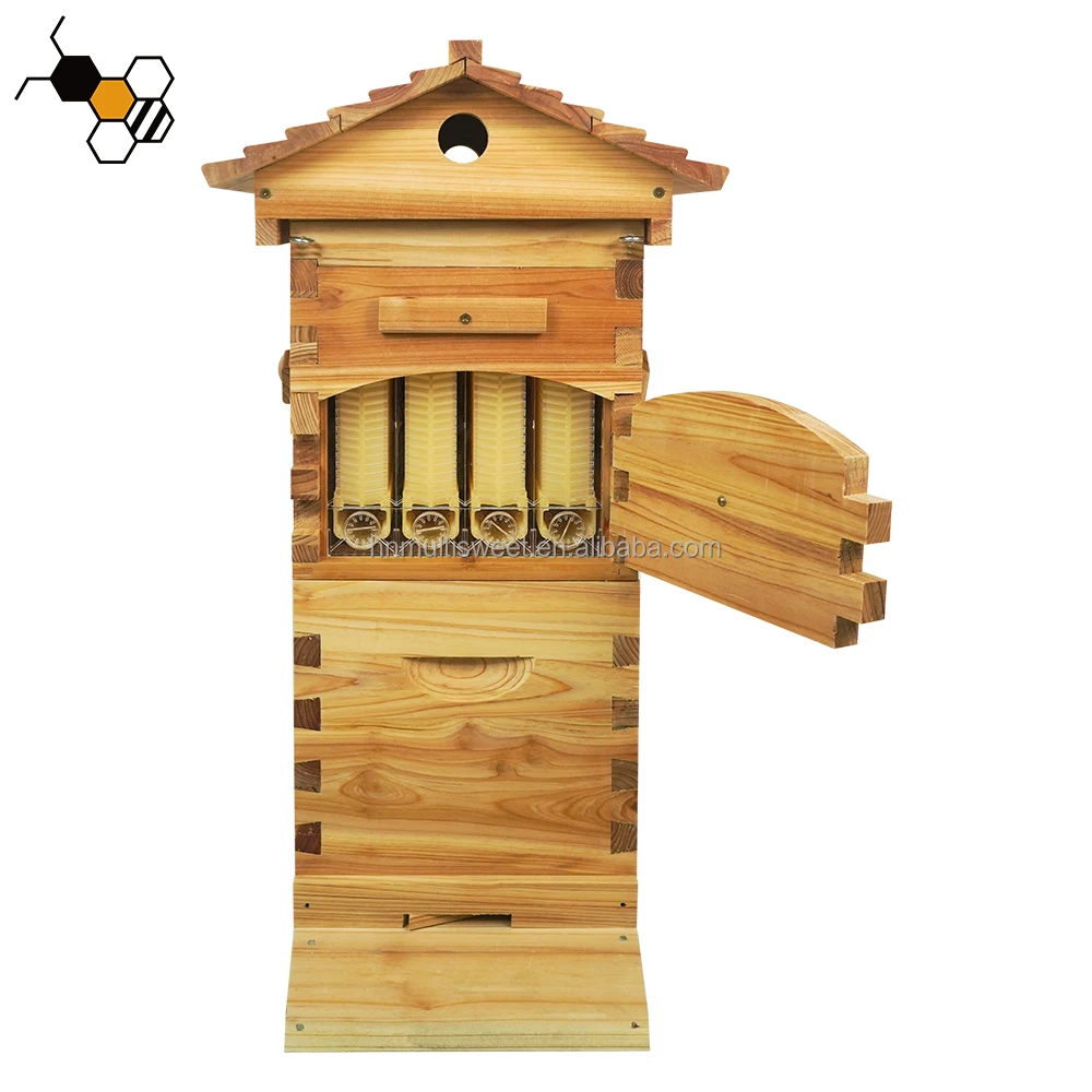 Automatic Flowing Honey Bee Hive Box Beekeeping Equipment