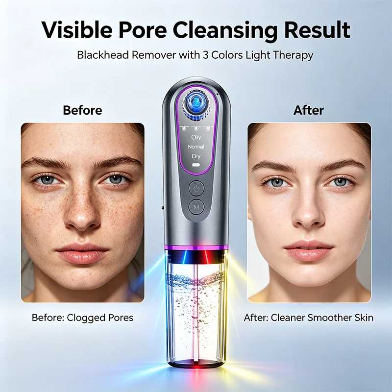 rechargeable-handheld-vacuum-pore-cleaner-blackhead-removal-device-triple-light-therapy-skin-brightening-firming-machine