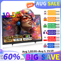 10.5 inch Portable Monitor 1280P 100%SRGB 420cd/m2 With dual speakers Mini HDMI interface For Laptop PC PS4 Game Console