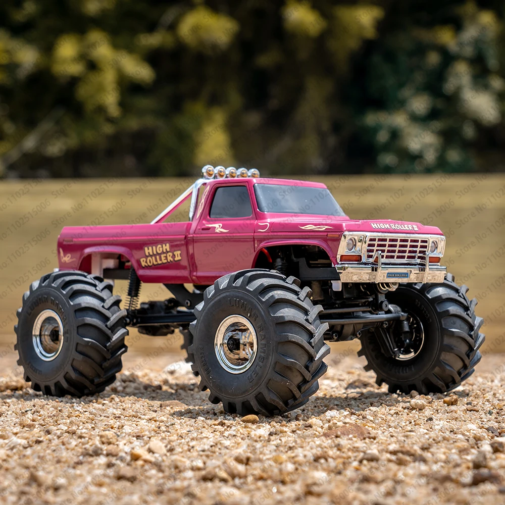 FMS FCX24 1/24 MAX SMASHER 2S Smasher RC Car symulacja Pickup Truck wspinaczka pilot zdalnego sterowania 4wd samochód wspinaczkowy prezent dla