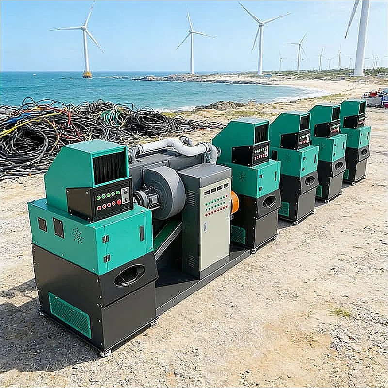 Automatic Cable Stripping Machine Scrap Wire Peeling Machine Copper Wire Recycler For Stripping Diameter Wire Cable Customized