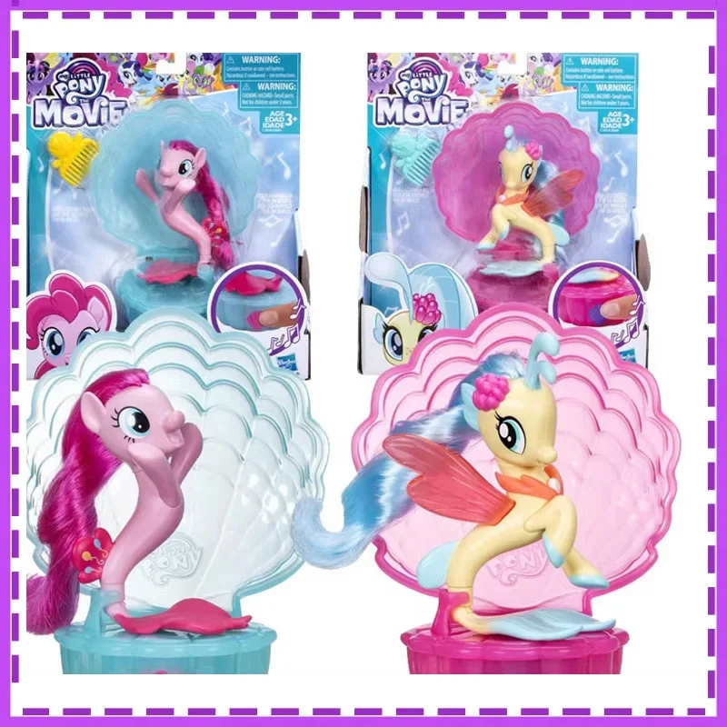 

Hasbro Anime My Little Pony Pinkie Pie Princess Skystar Music Scene Set Gifts for Children Action Figure Model Toys