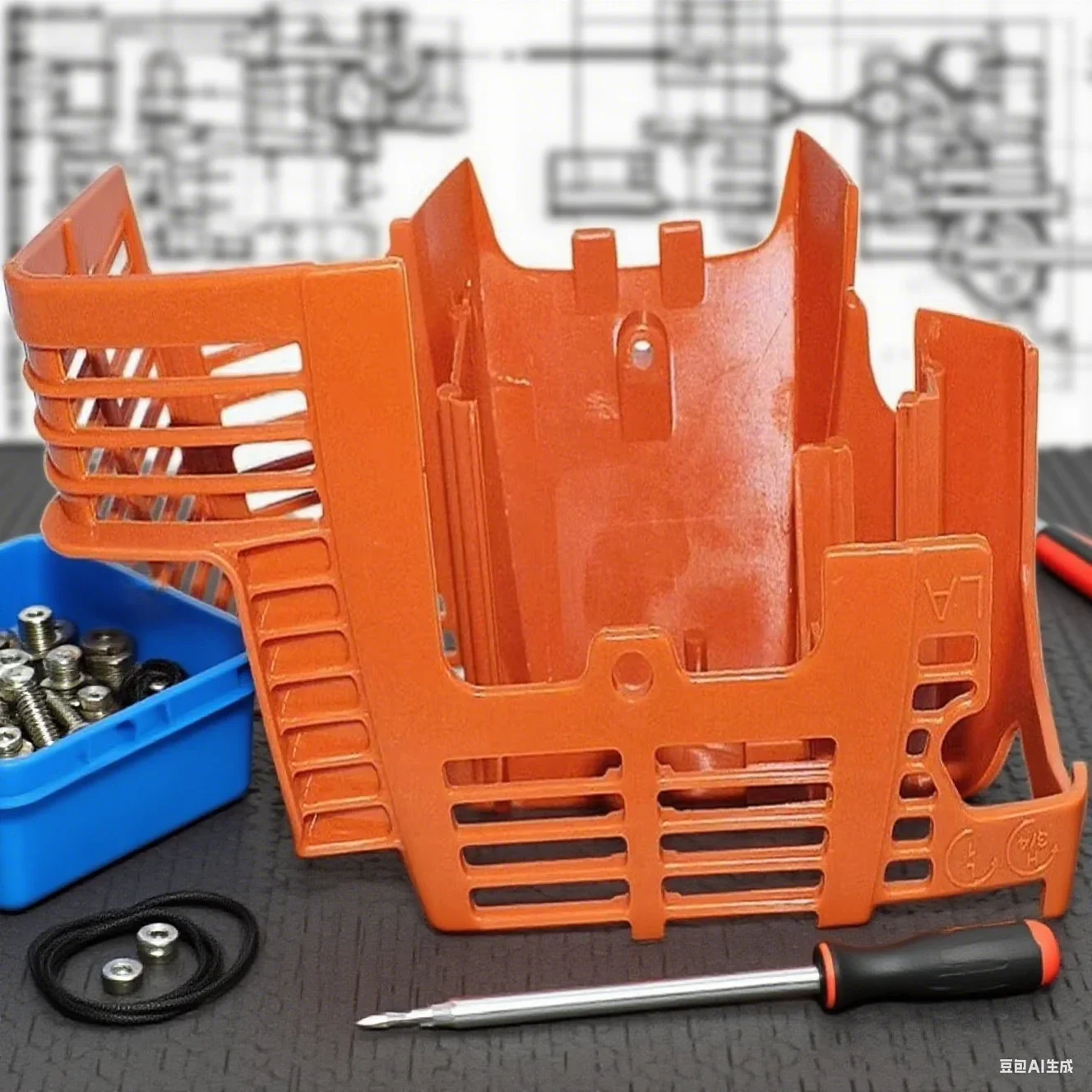 

Защитный кожух двигателя (крышка) для FS75, FS80, FS80R, FS85R, OEM 41370801601, подходит для садовой техники