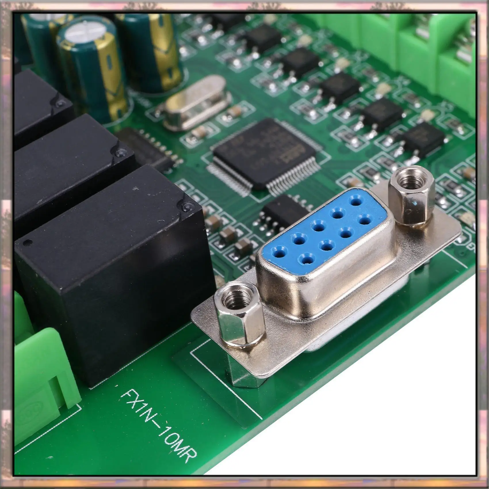 BAAZ HOT Plc Fx1n-10Mr Scheda di controllo industriale Plc Controller per casa intelligente programmabile