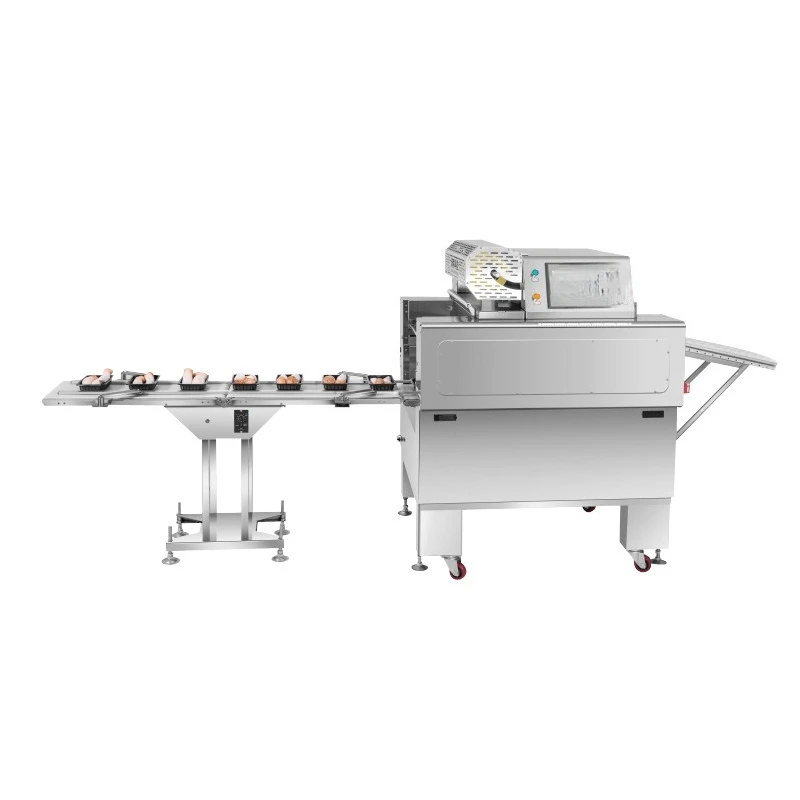 

Plastic wrap packaging machine, supermarket vegetables, fruits and meat, automatic laminating machine