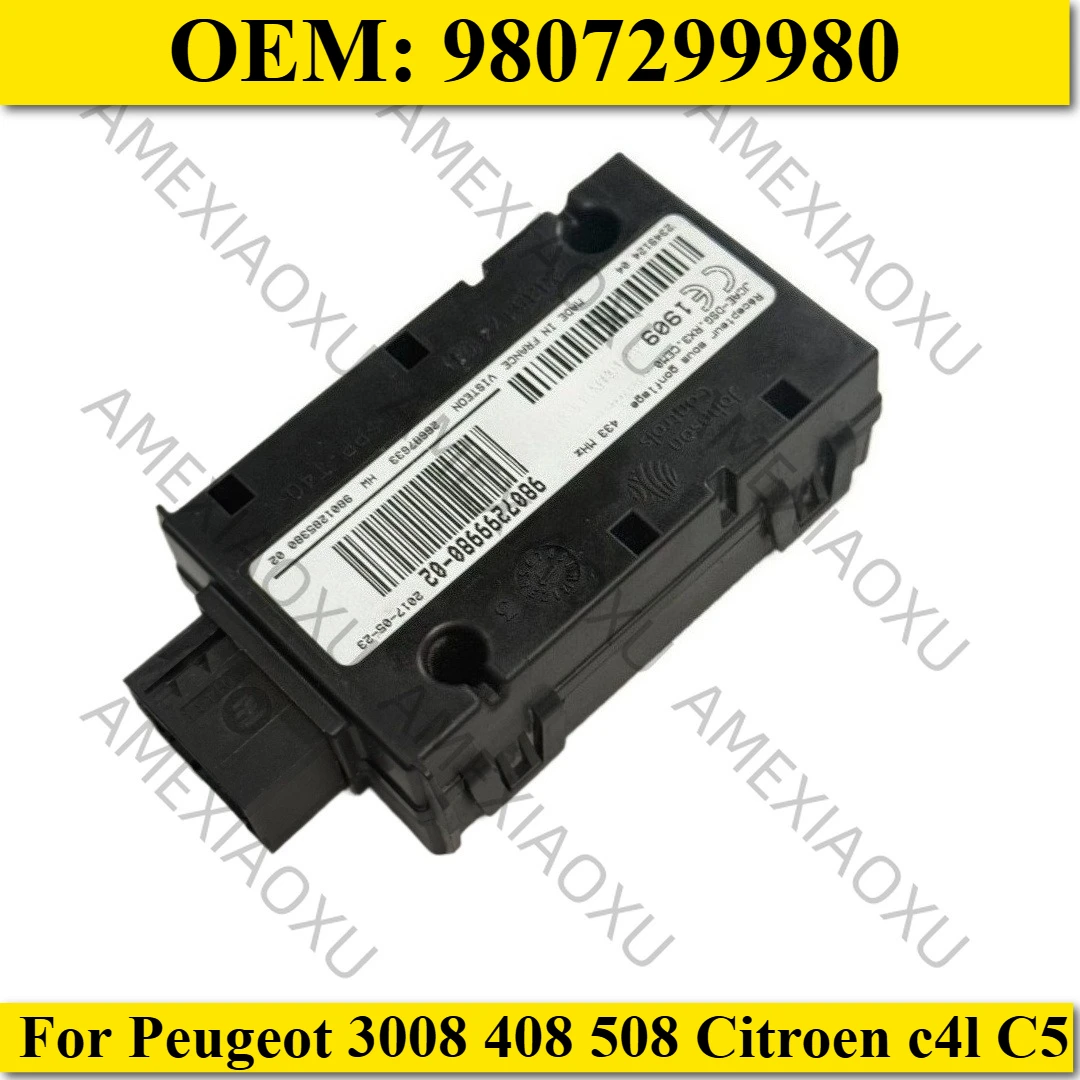 

Suitable for Peugeot 3008 408 508 Citroen c4l C5 tire pressure detection control box 9807299980 Under Inflation Emitter Module