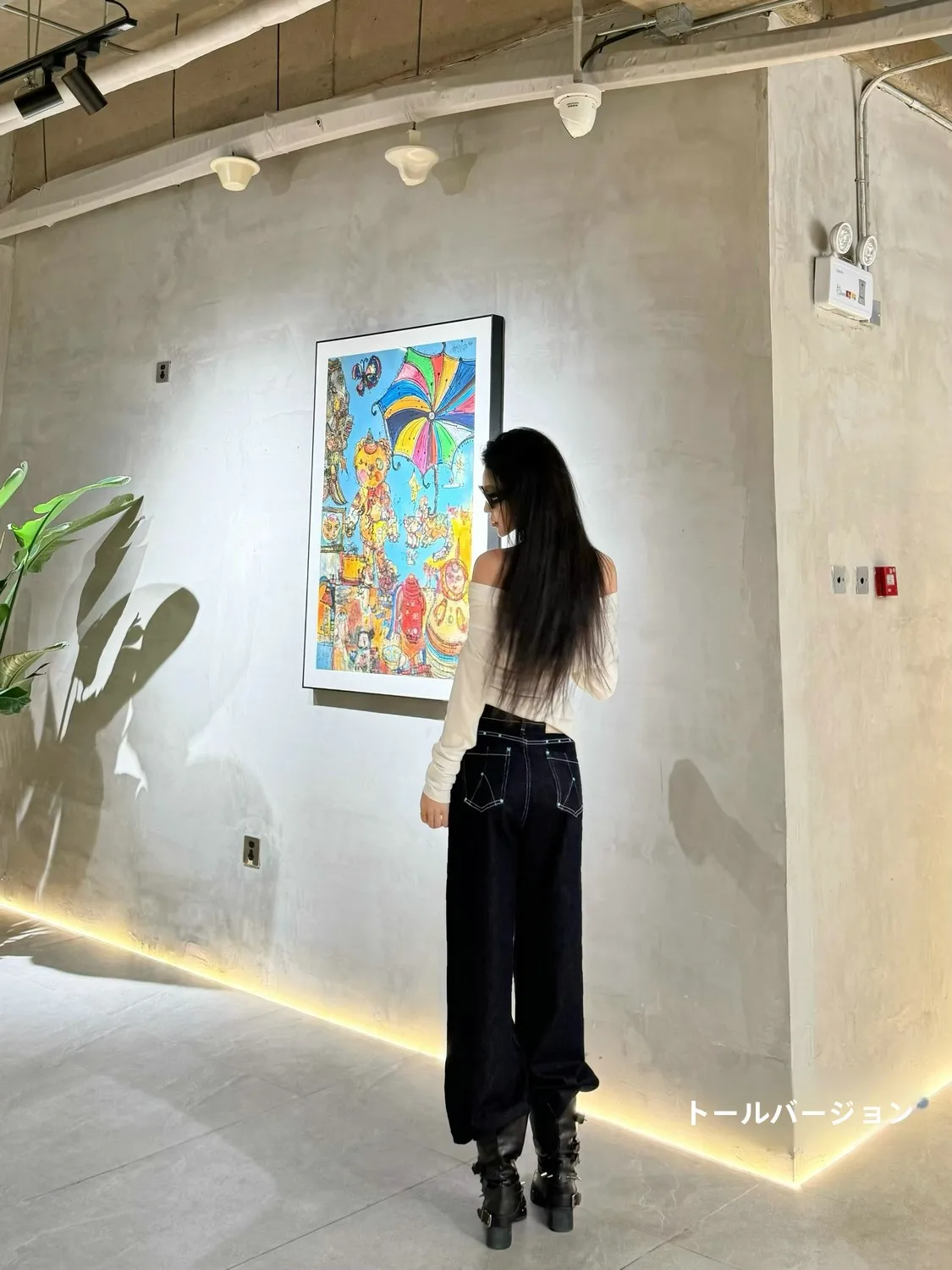 

Женские винтажные джинсы-клеш с высокой талией, удлиненные, свободного кроя, бирюзовые, модные, с эффектом потертости