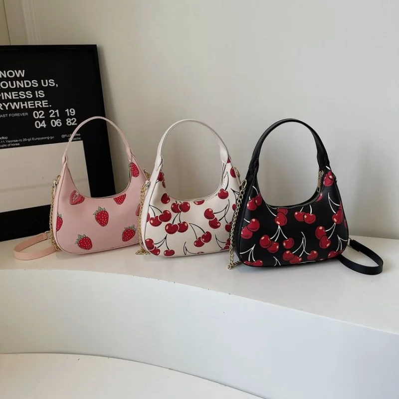 Ponadczasowa designerska skórzana torba na ramię dla kobiet, elegancka torebka crossbody, luksusowa markowa torebka damska, stylowa torba listonoszka.