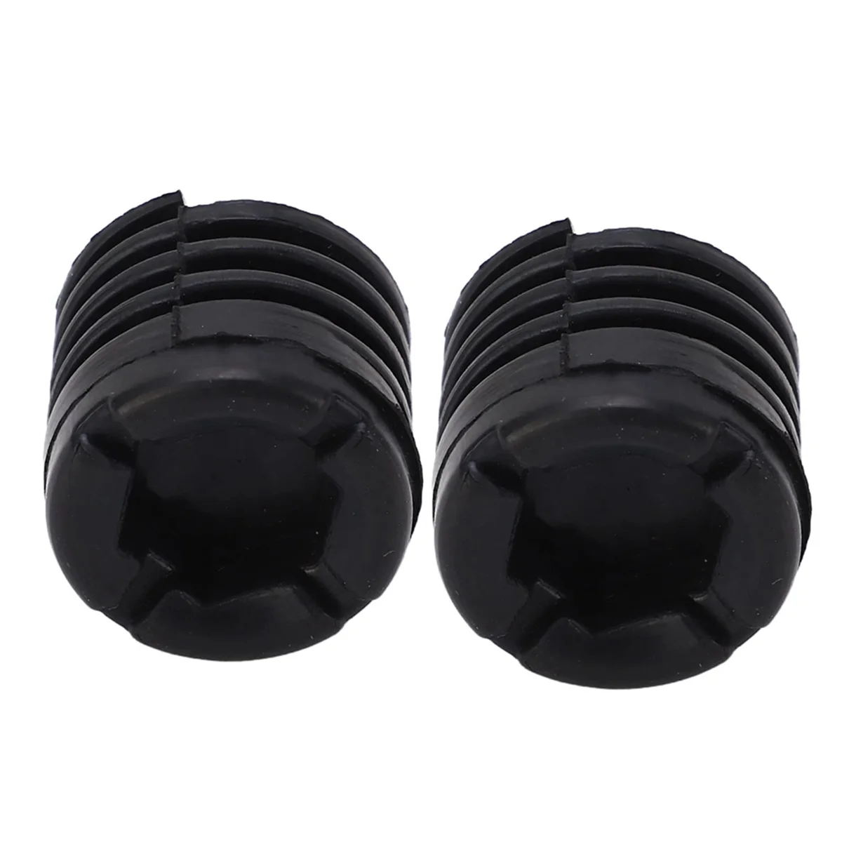 Auto 2-Pack Front Trunk Buffer Block Buffer Rubber Cover 1090735-00-C for Tesla Model 3 Y