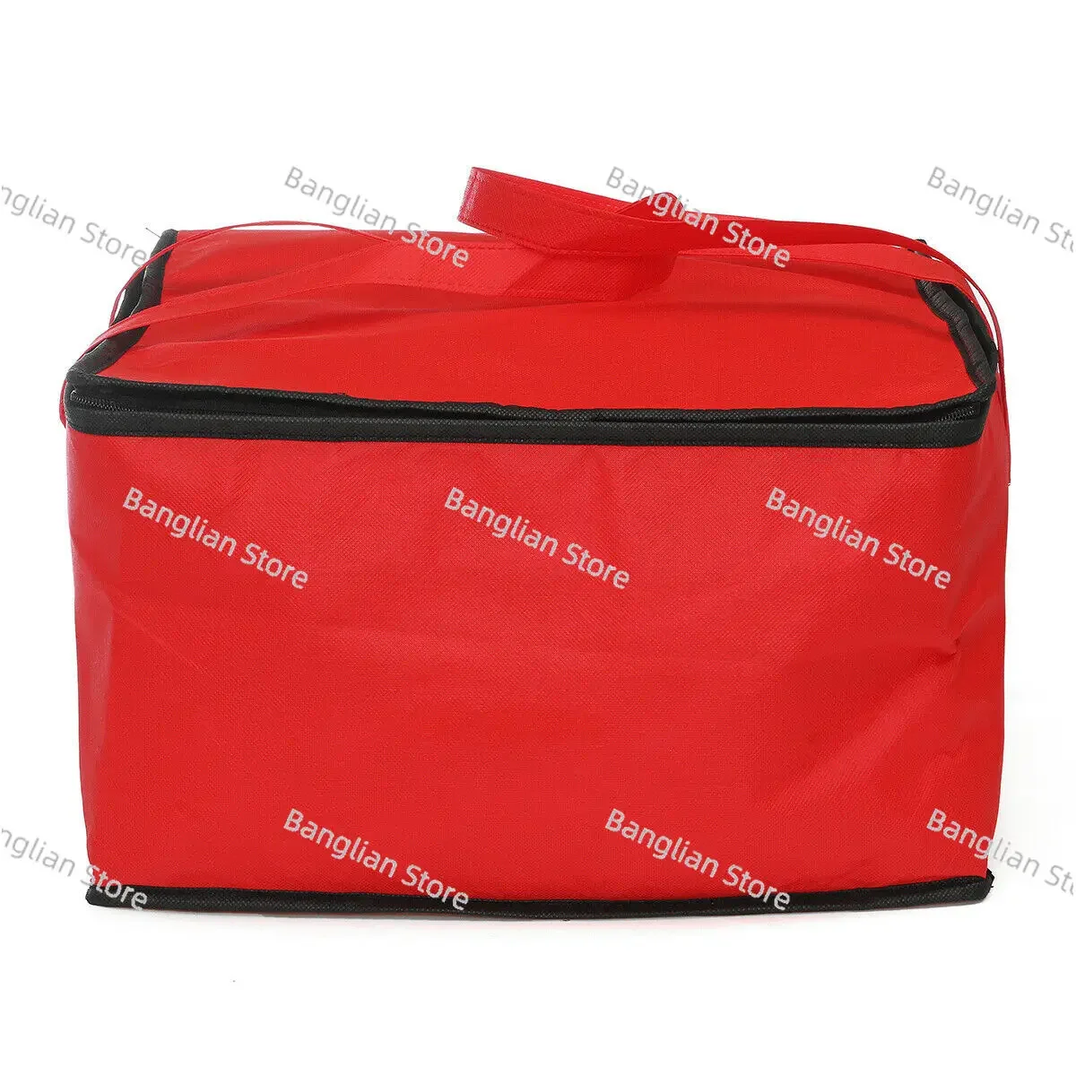 Pizza Food Delivery Bag, Insulated Thermal Storage Holder, Outdoor Picnic Lunch Bag, Car Ice Pack Refrigerator Bag