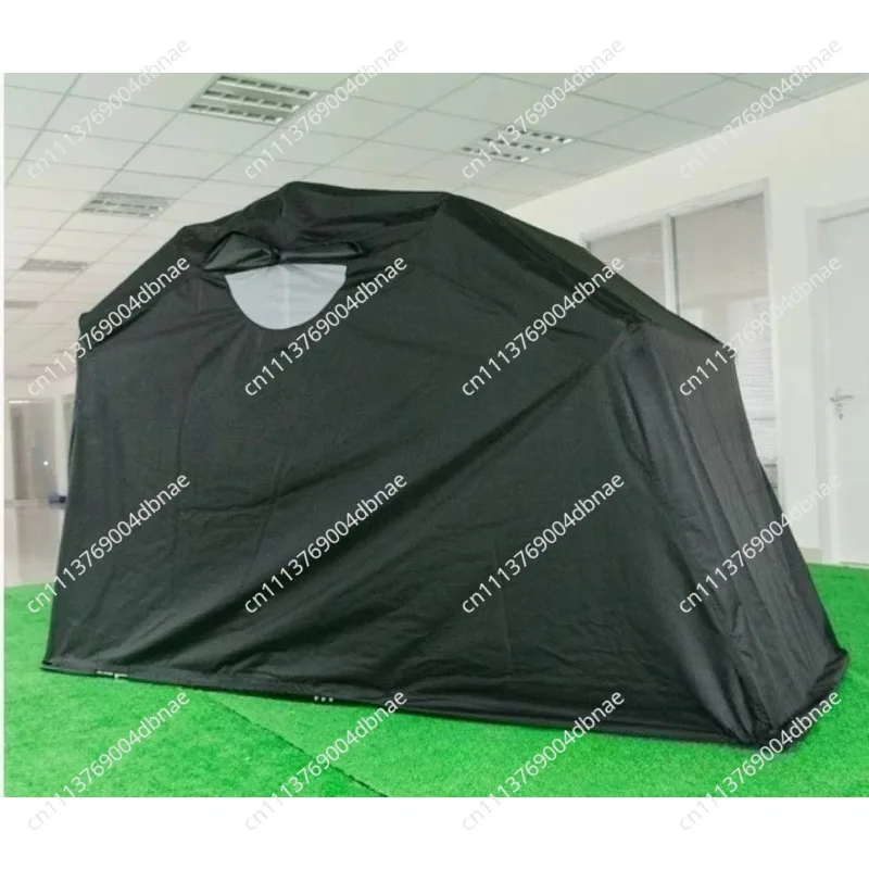 Motorcycle Shelter Waterproof Motorcycle Cover Heavy Duty Motorcycle Garage 420D Oxford Motorbike Sunshade Storage Raincoat Tent