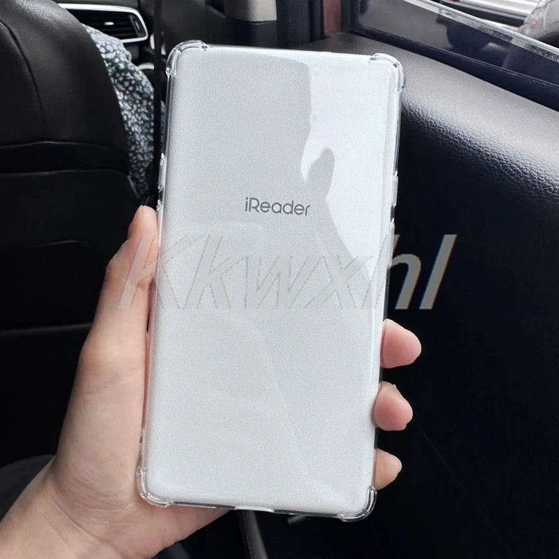For IReader Tango 6.13" E-book Soft TPU Drop Resistance Case Clear Original Protective Back Cover