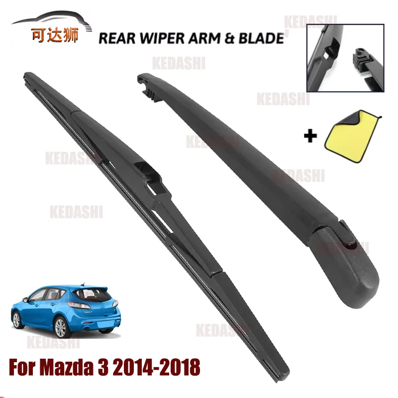

Комплект щеток заднего рычага стеклоочистителя для Mazda 3 хэтчбек 12 "/300 мм, лобовое стекло автомобиля, 2014 2015 2016 2017 2018