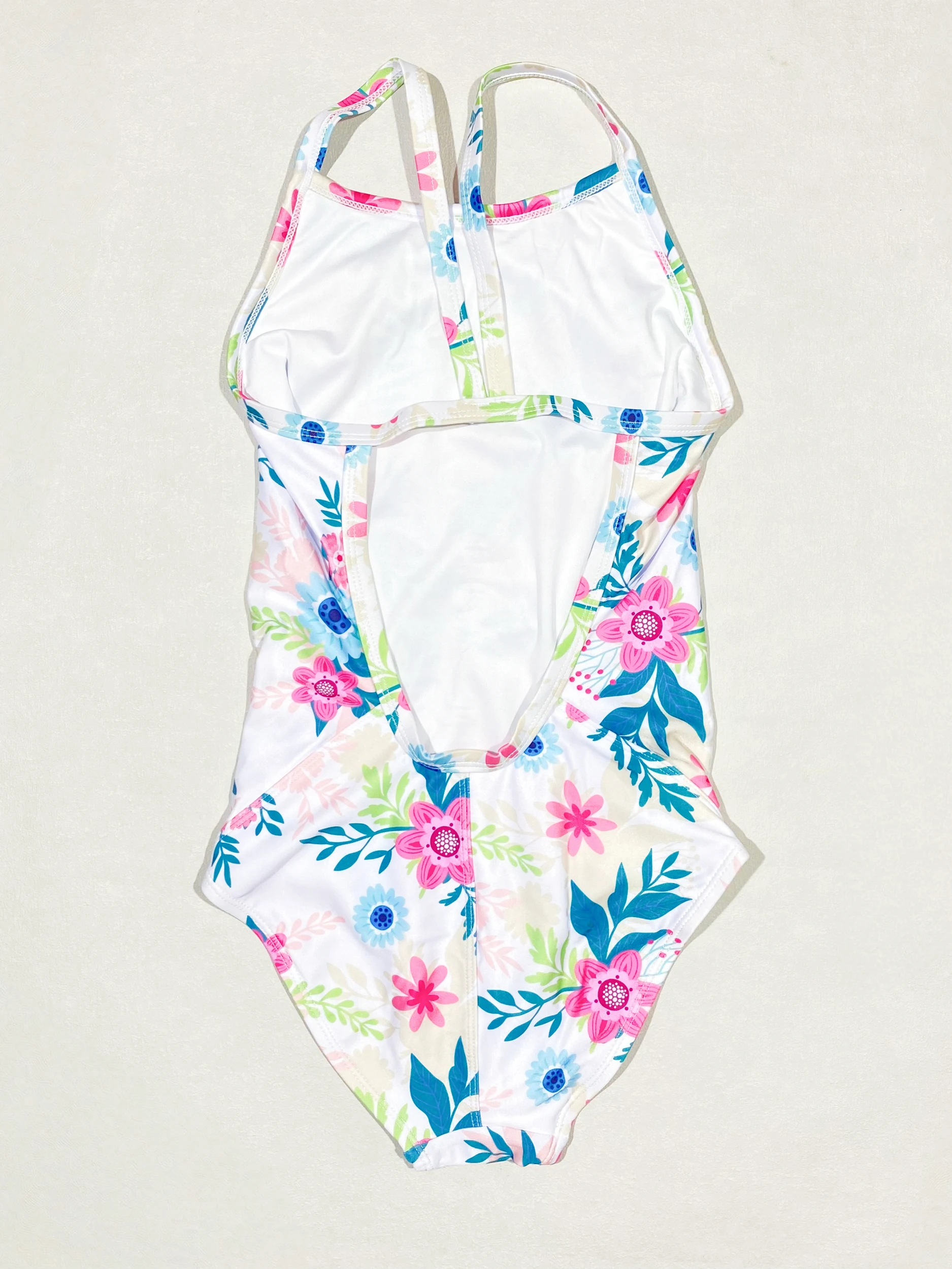 Multi-Style Women's One-Piece Swimsuit Strap Back Professional Training Racing Double-Layer  Swimming Costume Sweet S...