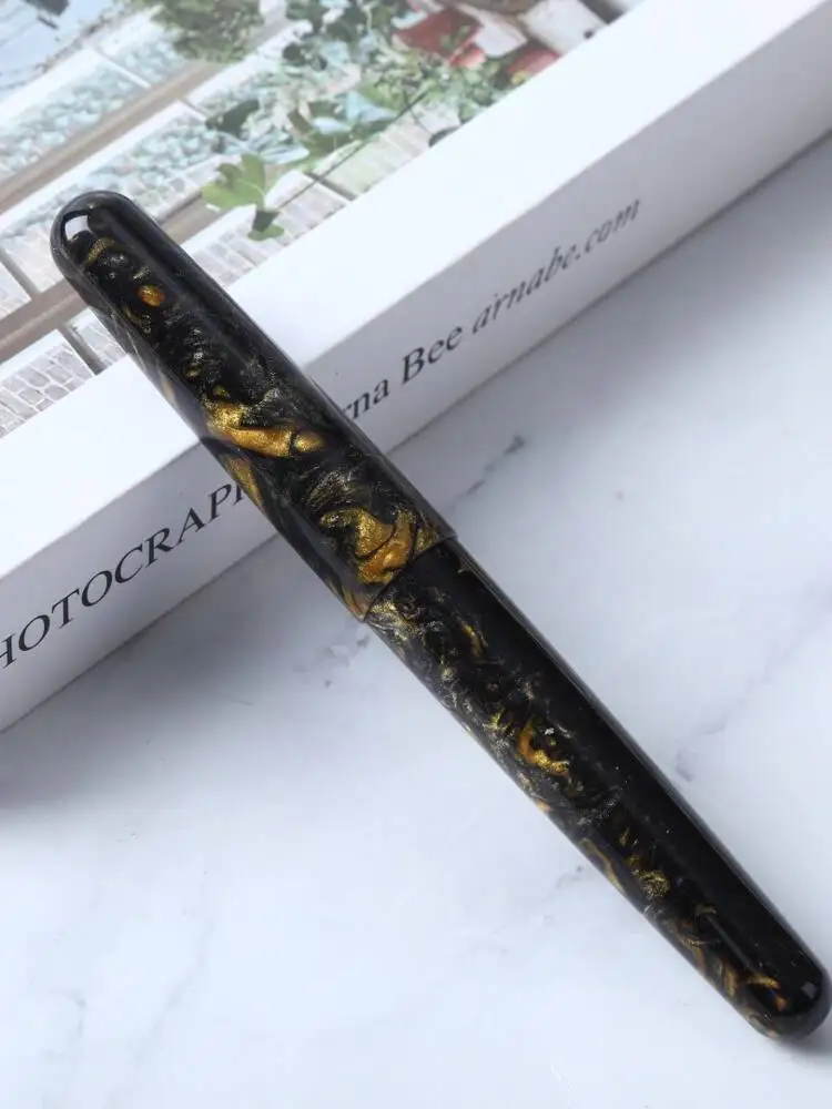 

Перьевая ручка Fuliwen из смолы с ручкой для практики каллиграфии с наконечником Ш-мидта