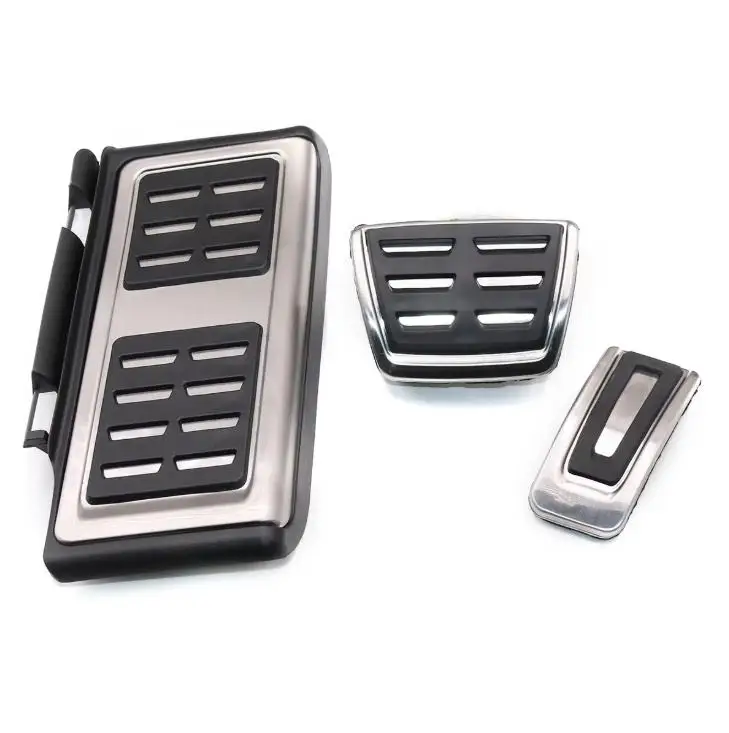 Foot Pedal Pad FOR VW Passat B8 Tiguan MK2 Golf 7 Stainless Steel Brake Pedal Accelerator Pedal Rest Area Pedal