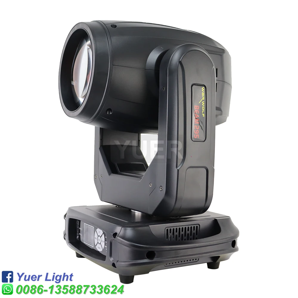 YUER NEW With SMD Aperture 295W 14R Beam Moving Head Lighting 8+16+24 Prism Rainbow Stage Effect Light For DJ Disco Party Bar