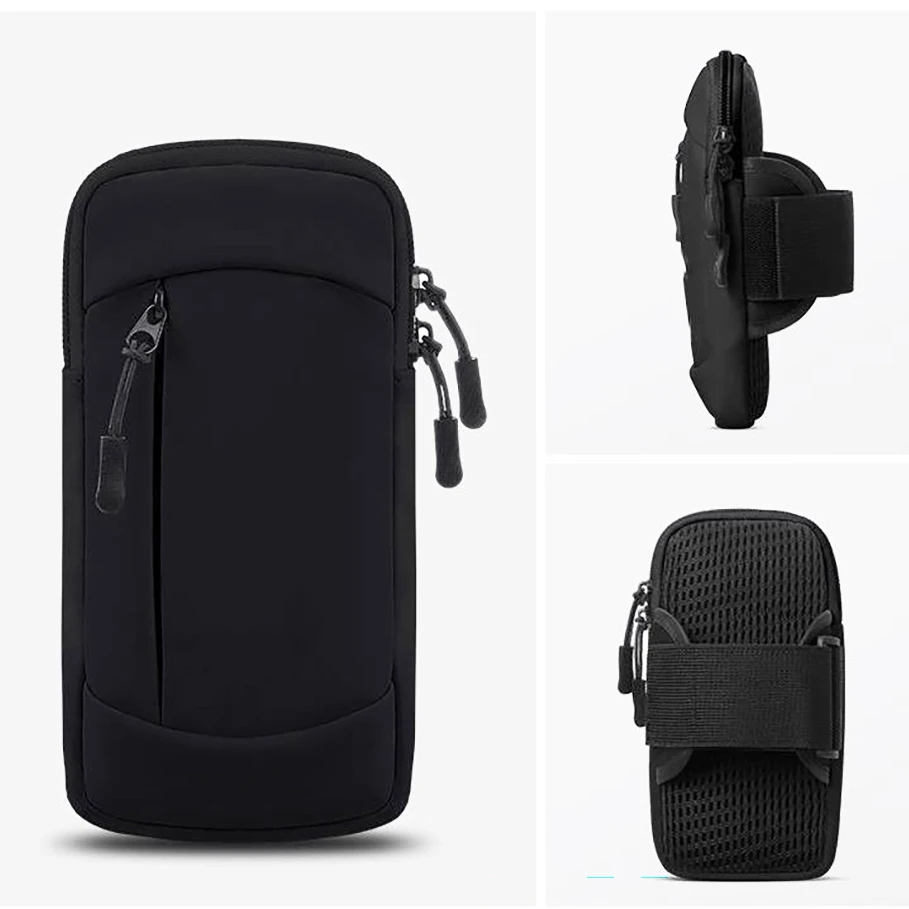 Running Armband Bag Phone Case Universal Sports Armband Arm Pouch Phone Holder Mobile Waterproof Wrist Band