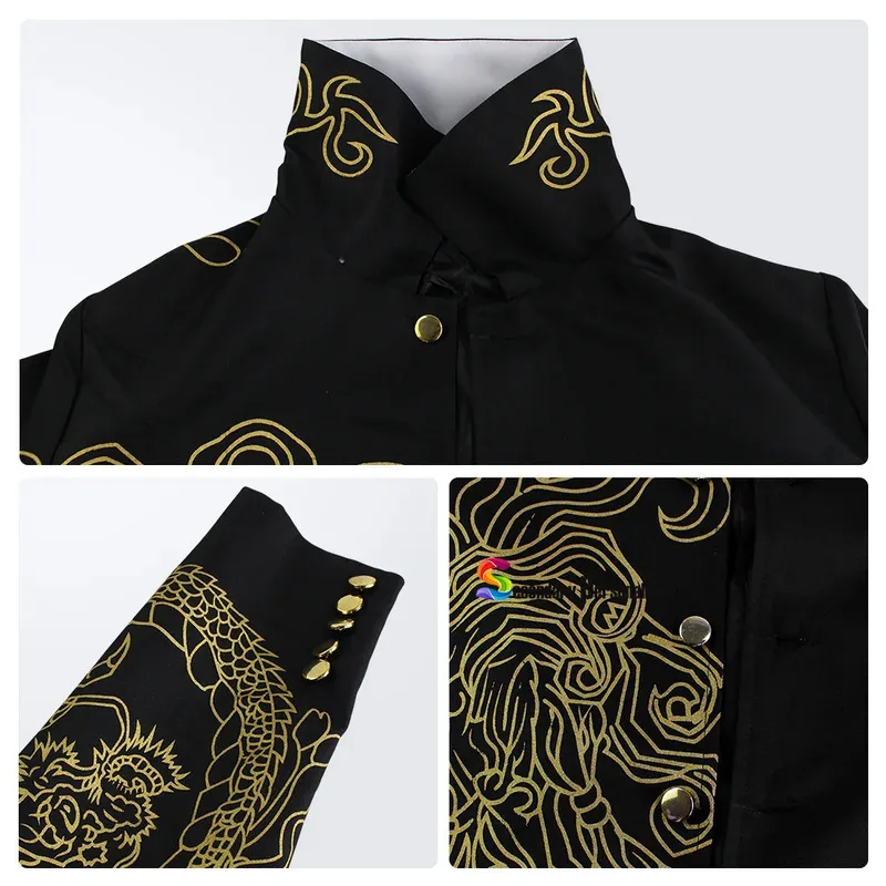 

Цианиме новый Danganronpa Mondo Owada косплей костюм японский Bosozoku плащ Мондо Owada парик пальто костюмы для Хэллоуина