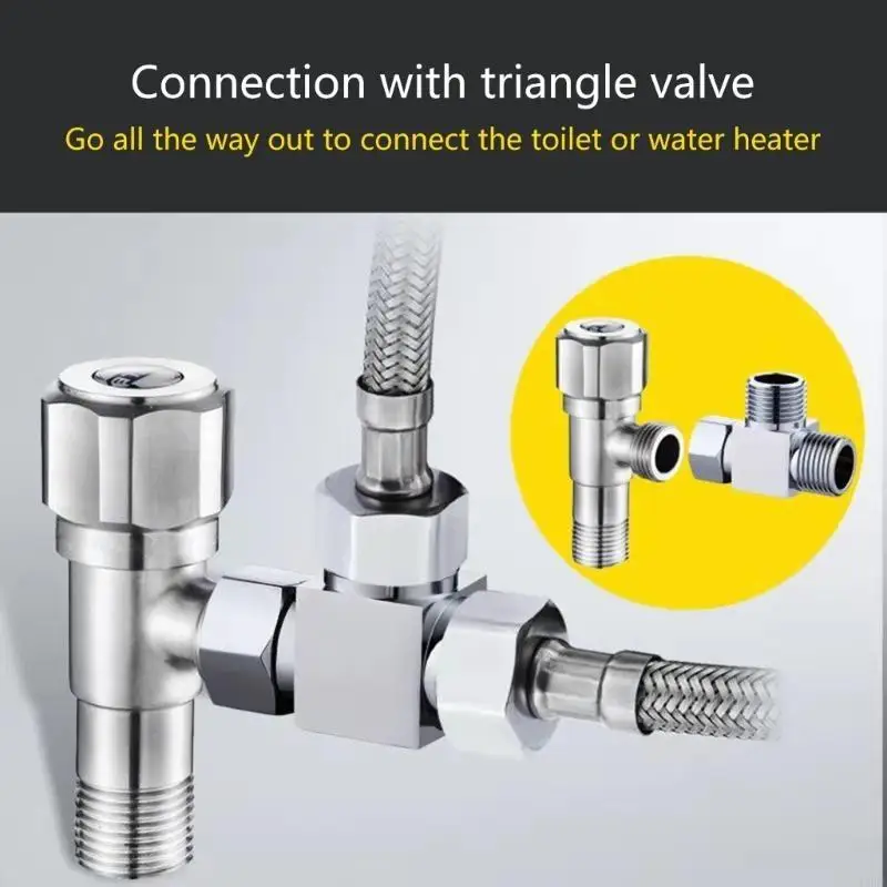 Heavy Duty Tees Pipe Fitting Efficient Pipe Connector Precisions 1/2 Thread Tees