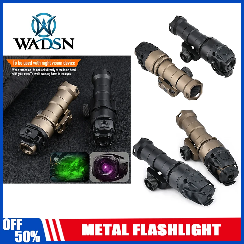 WADSN Einstellbares IR-Licht KIJI K10 Aluminium CNC IR-Beleuchtungs-Suchscheinwerfer LED/IR-Beleuchtung Outdoor-Taschenlampe