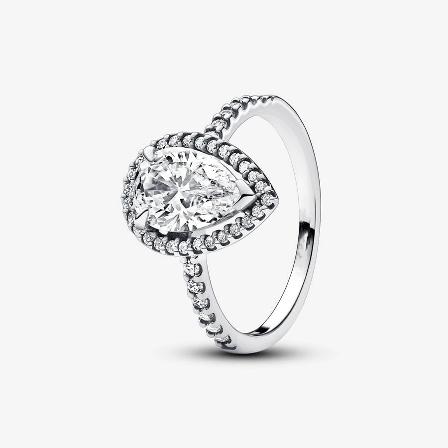 خاتم زيلفارين استرليني عيار 925 كلاسيكي على شكل تاج خفيف فاخر ساحر محتمل للسيدات Valentijnsdag sieraden geschenken