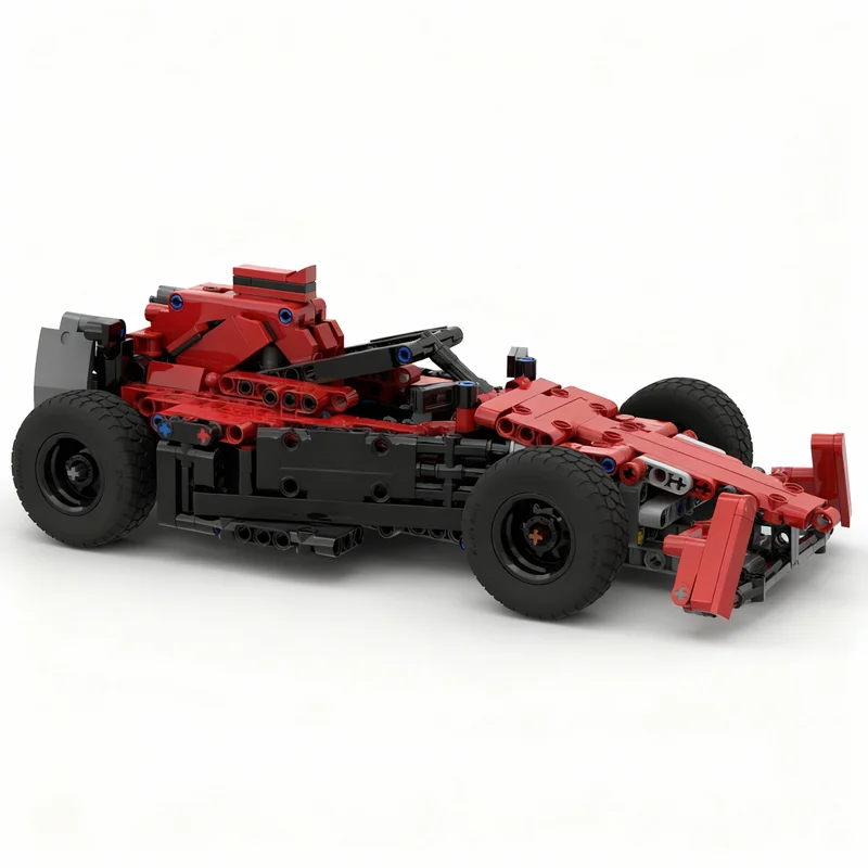 625 peças MOC Fórmula E Modelo Técnico Alternativo Blocos de Montar Arquitetura Presentes de Natal Brinquedos Ideia Educacional para Crianças