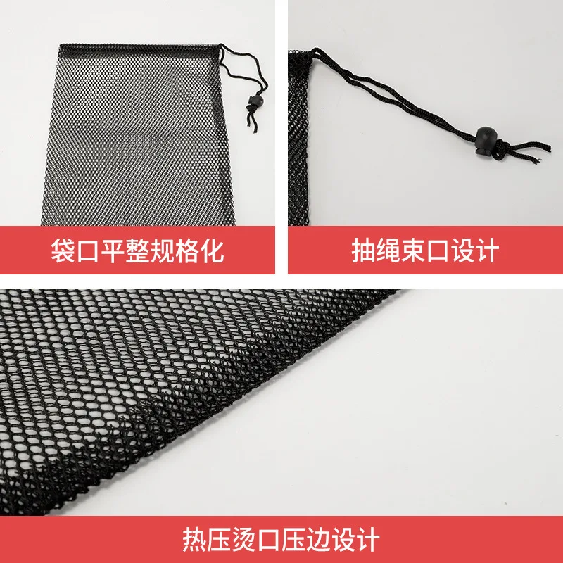 Quick Dry Swim Dive Drawstring Bag for Water Sports 40x40cm Snorkelling Mask Flippers Packing Net Bags Camping Kayaking Hiking