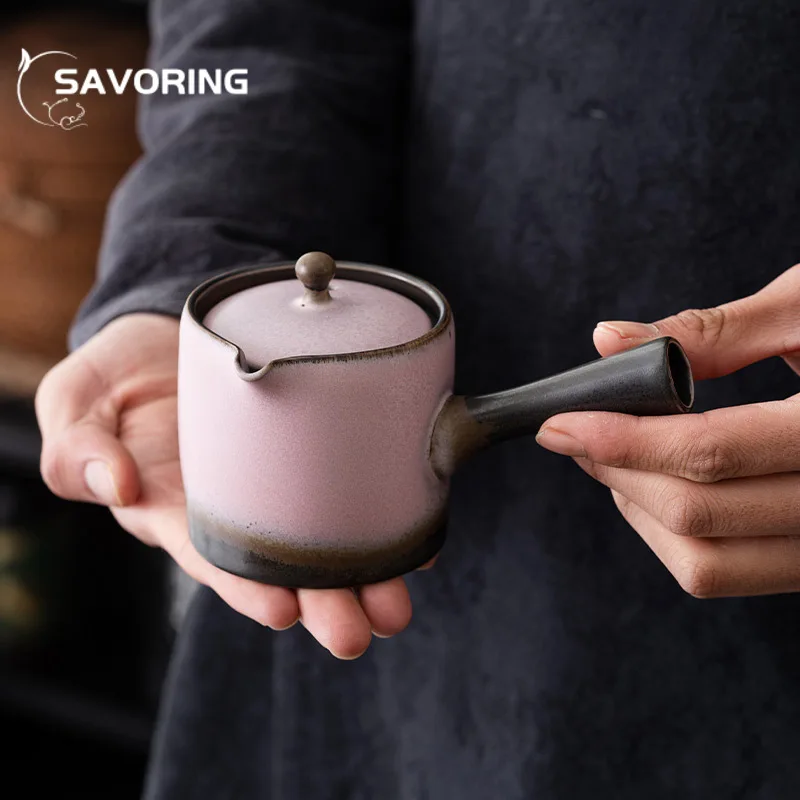 

Керамический чайник с боковой ручкой, 150 мл