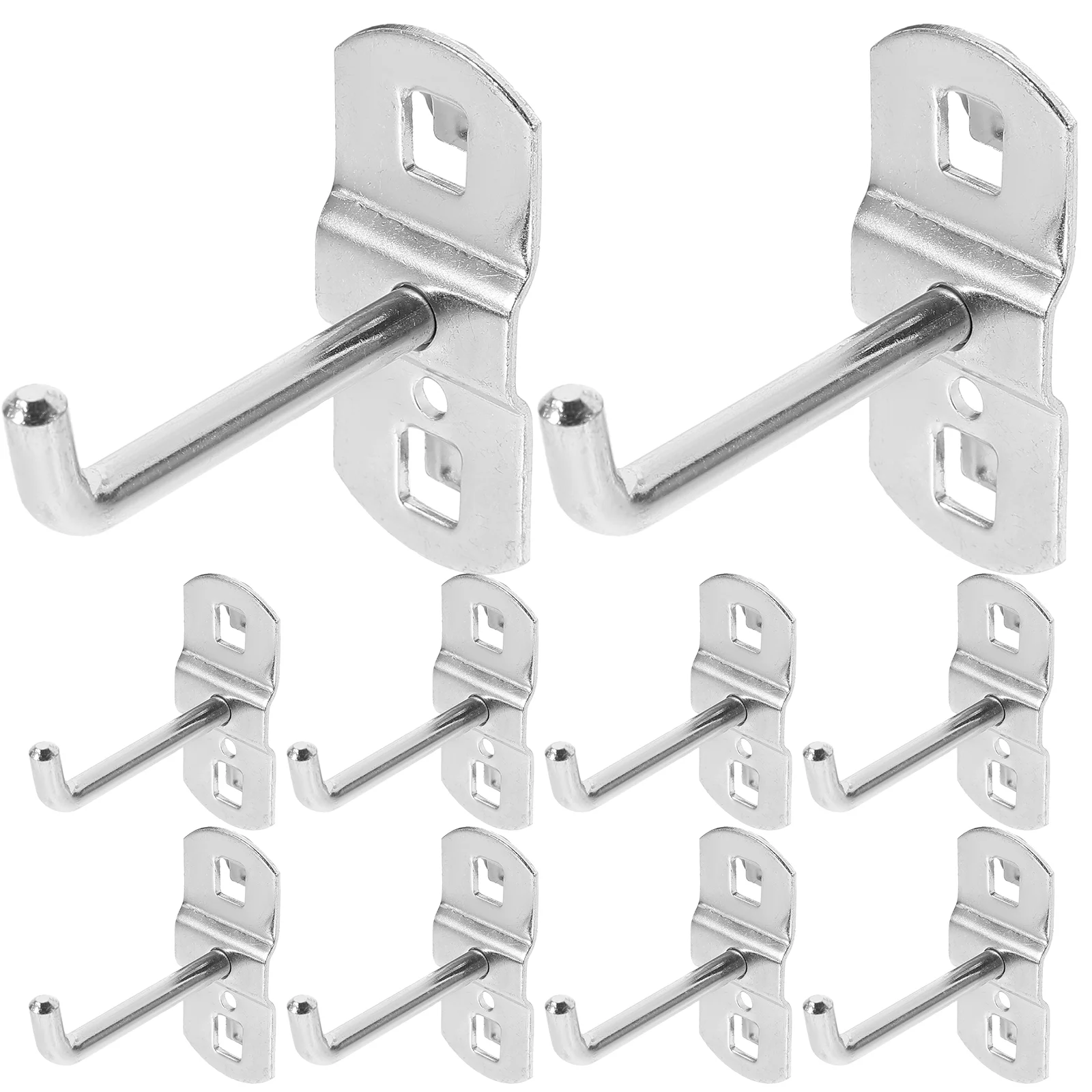 

12 Pcs Tool Hook Heavy Duty Clothes Rack Display Hooking Exhibition Supermarket Shelf Pegboard Iron Hooks Child