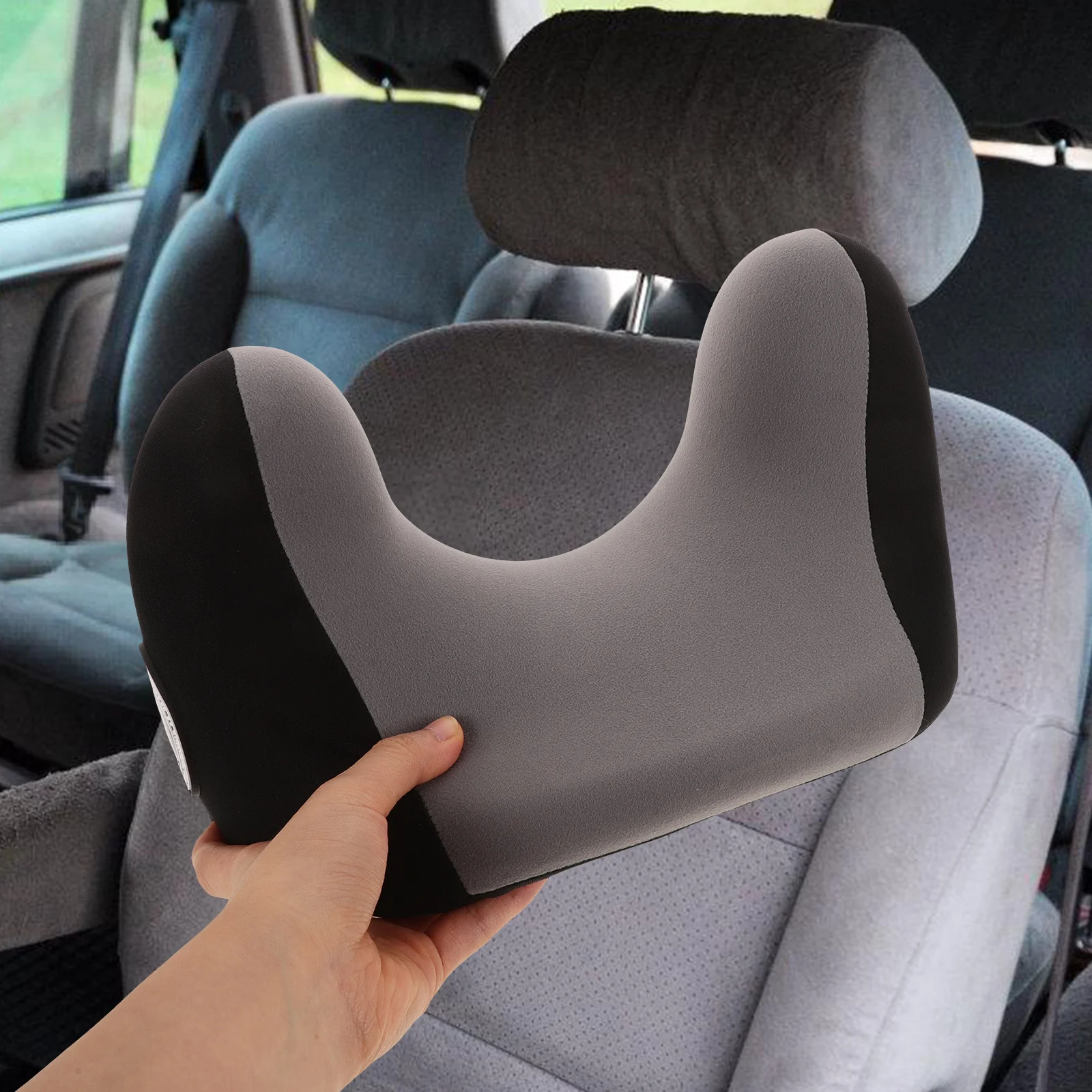 

Car Headrest Neck Pillow Soft U Shaped Comfortable Support for Driving Travel Home Office Car Seat Cushion Neck Pillow Travel